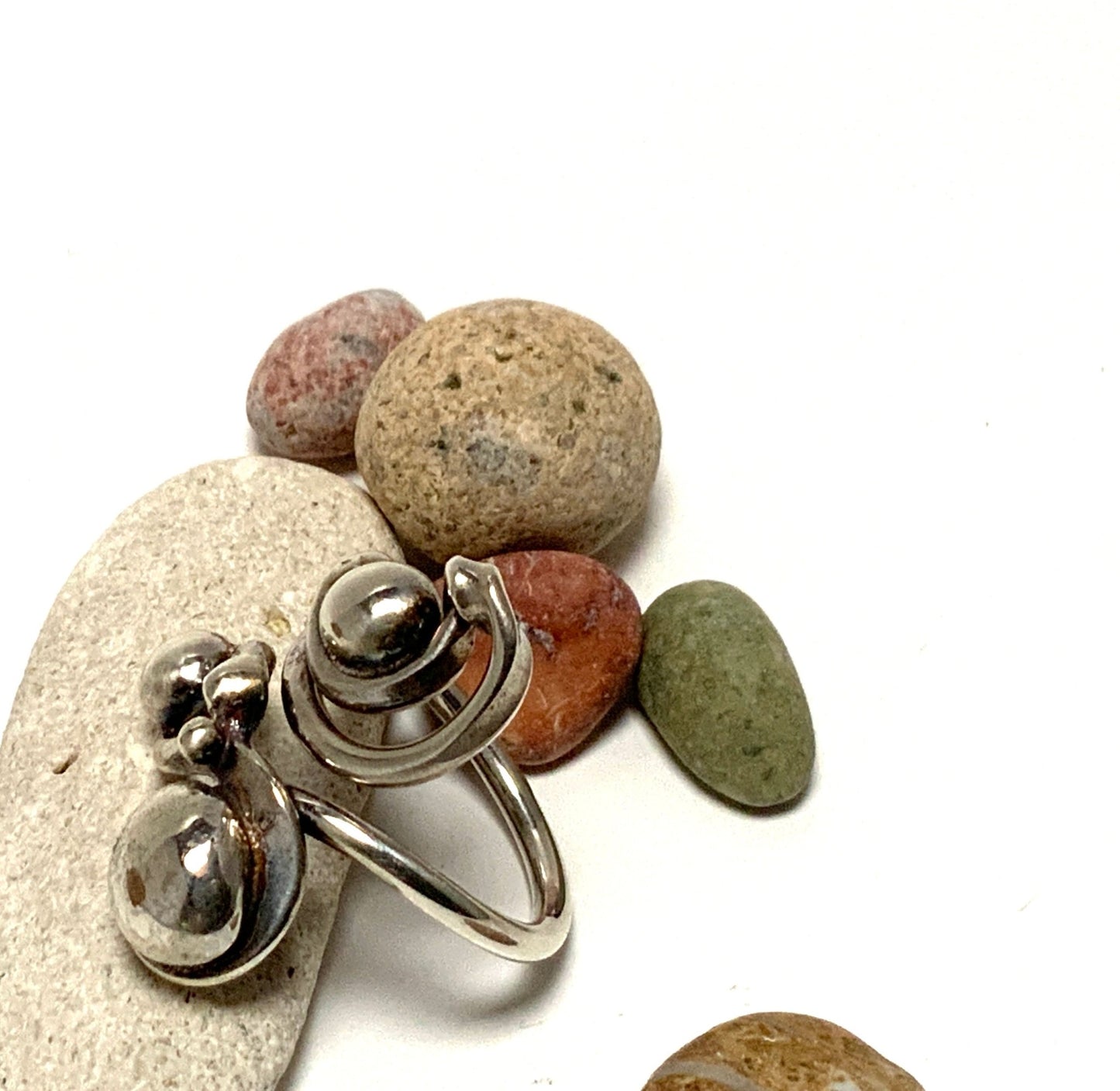 Adjustable Sterling Ring - Evitts Creek Arts