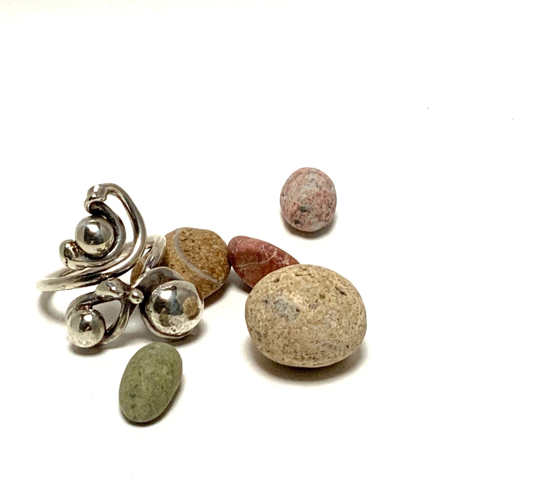 Adjustable Sterling Ring - Evitts Creek Arts