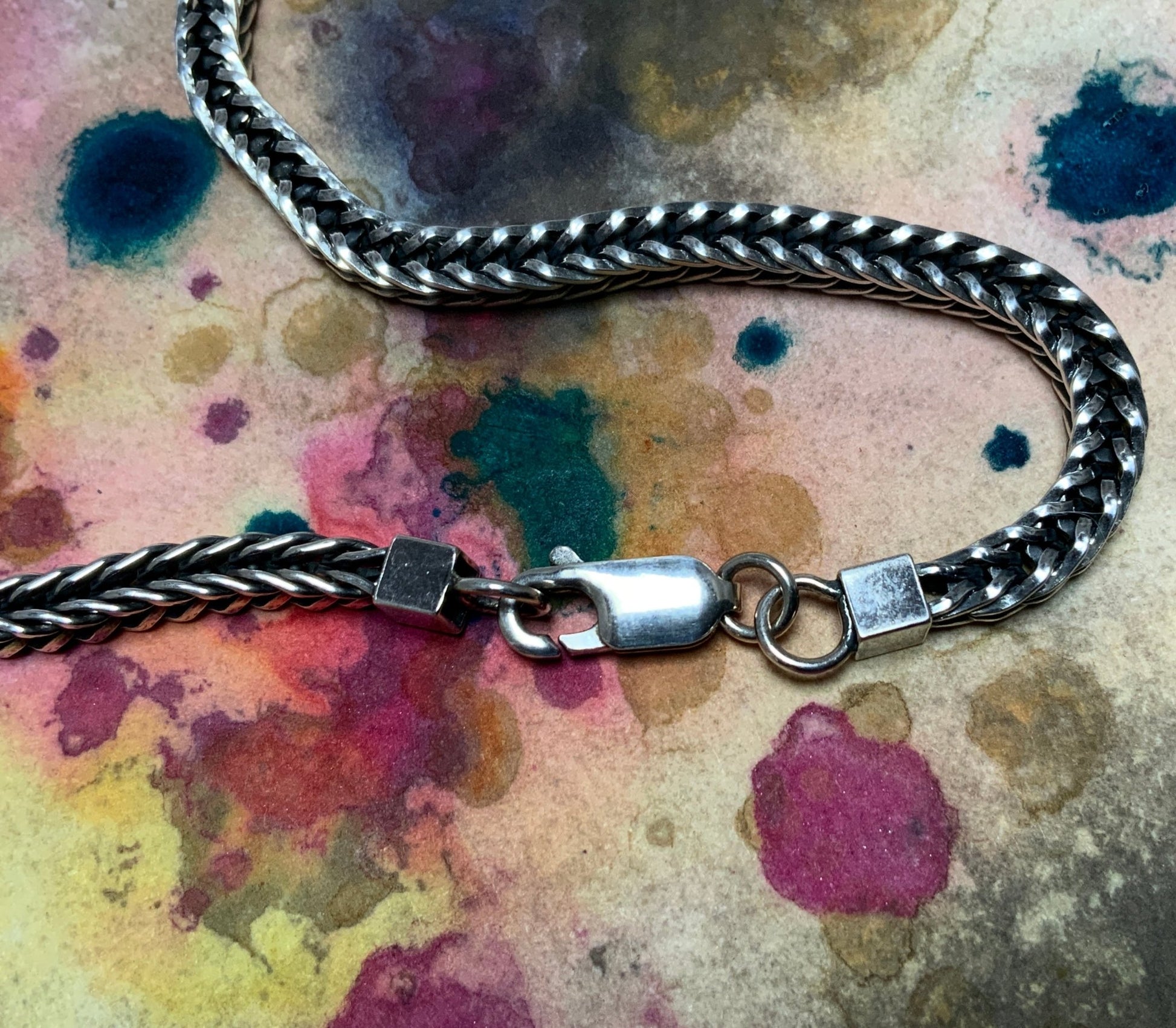 Foxtail Sterling Silver Chain 20” - Evitts Creek Arts