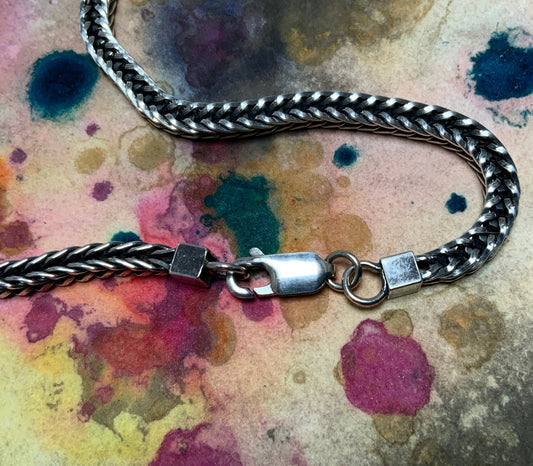 Foxtail Sterling Silver Chain 20” - Evitts Creek Arts