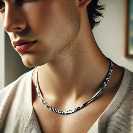 Foxtail Sterling Silver Chain 20” - Evitts Creek Arts