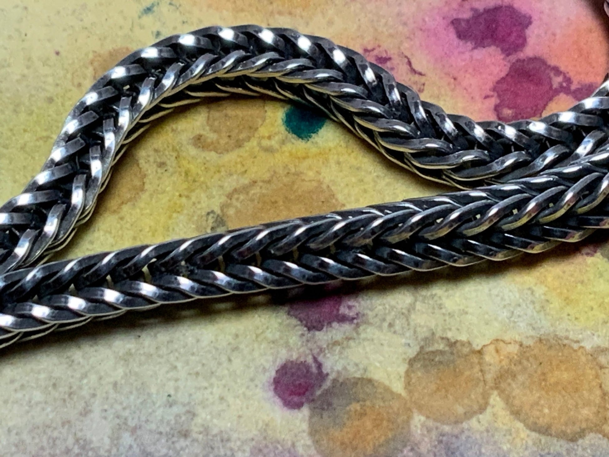 Foxtail Sterling Silver Chain 20” - Evitts Creek Arts