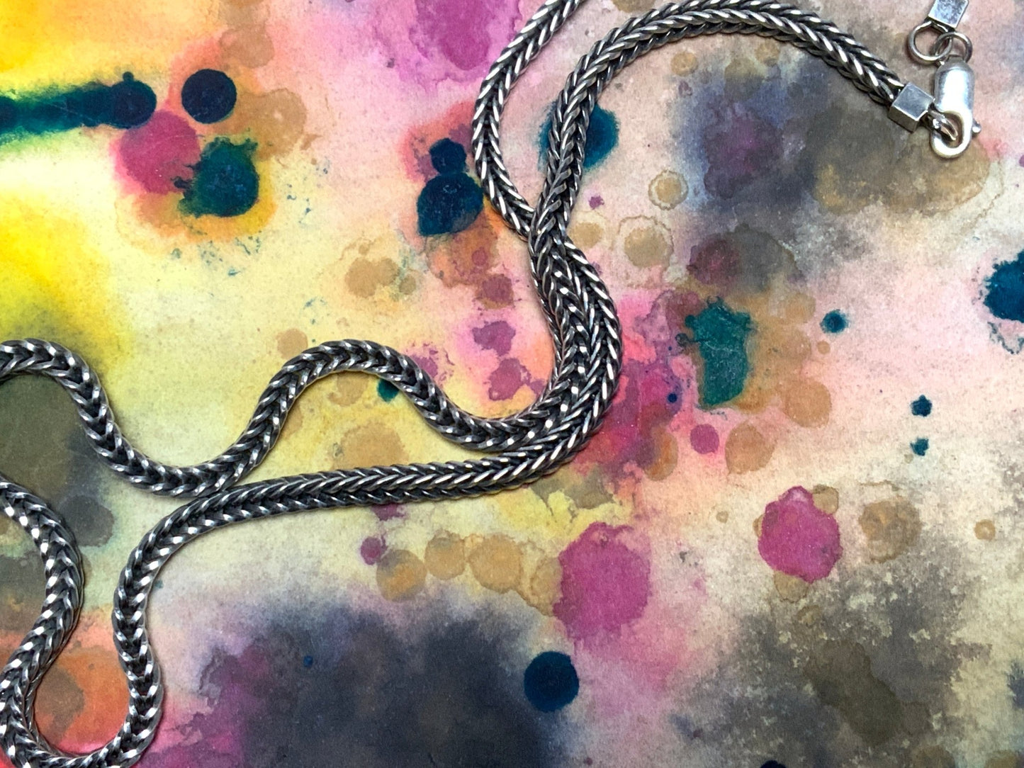 Foxtail Sterling Silver Chain 20” - Evitts Creek Arts