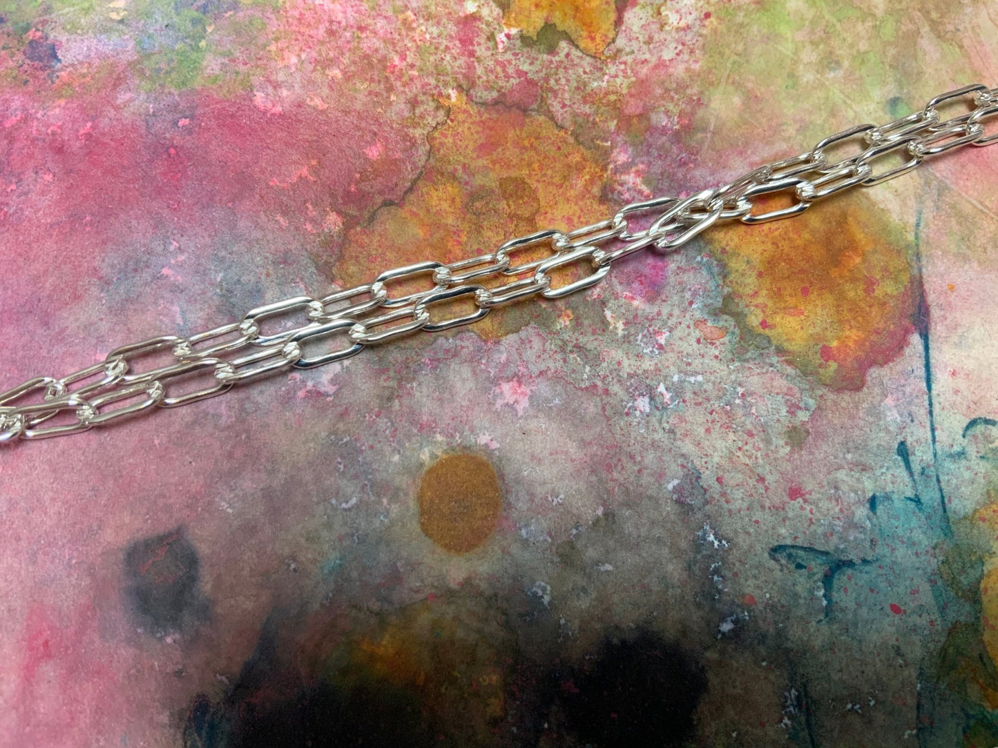 Hand forged Silver Flower - Evitts Creek Arts