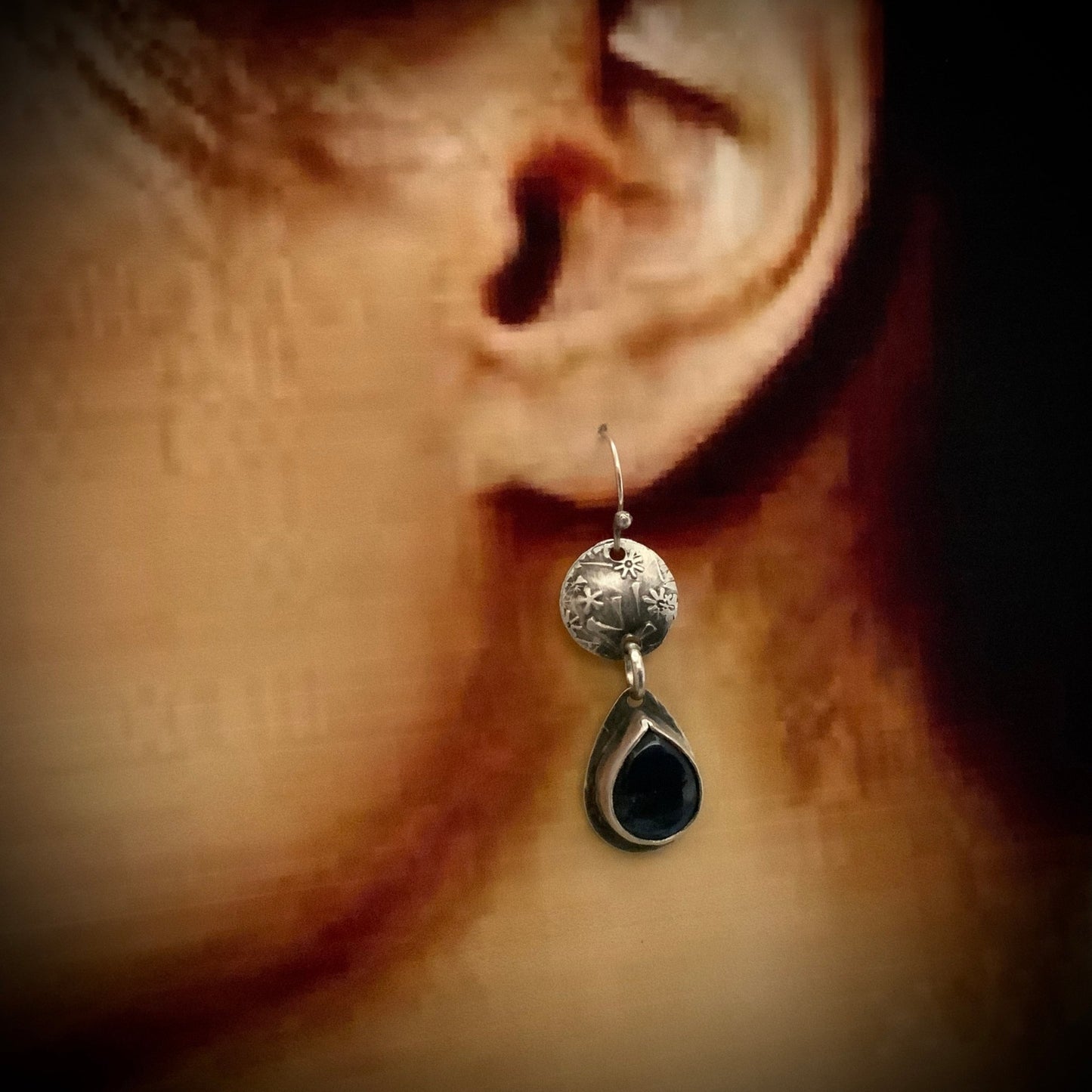 Labradorite Secret Garden Earrings - Evitts Creek Arts