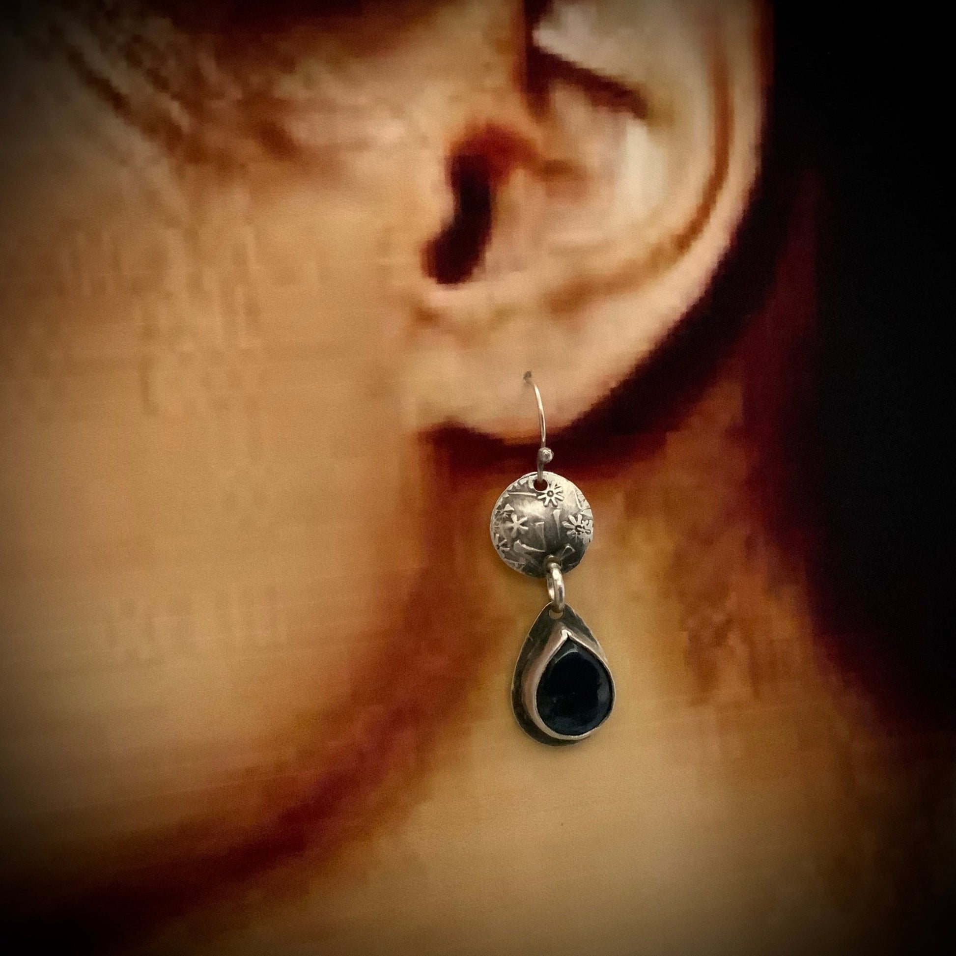 Labradorite Secret Garden Earrings - Evitts Creek Arts