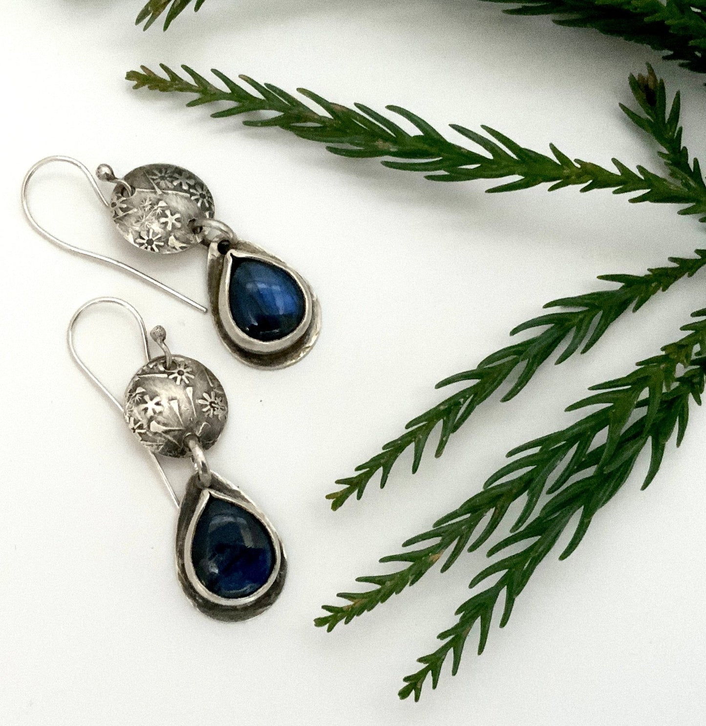 Labradorite Secret Garden Earrings - Evitts Creek Arts