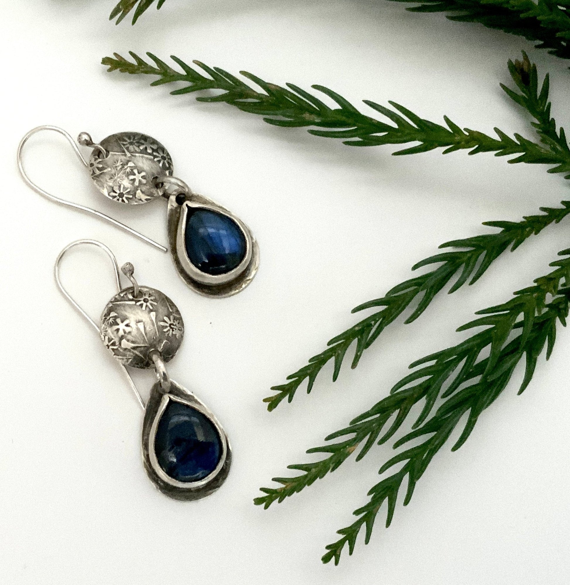 Labradorite Secret Garden Earrings - Evitts Creek Arts