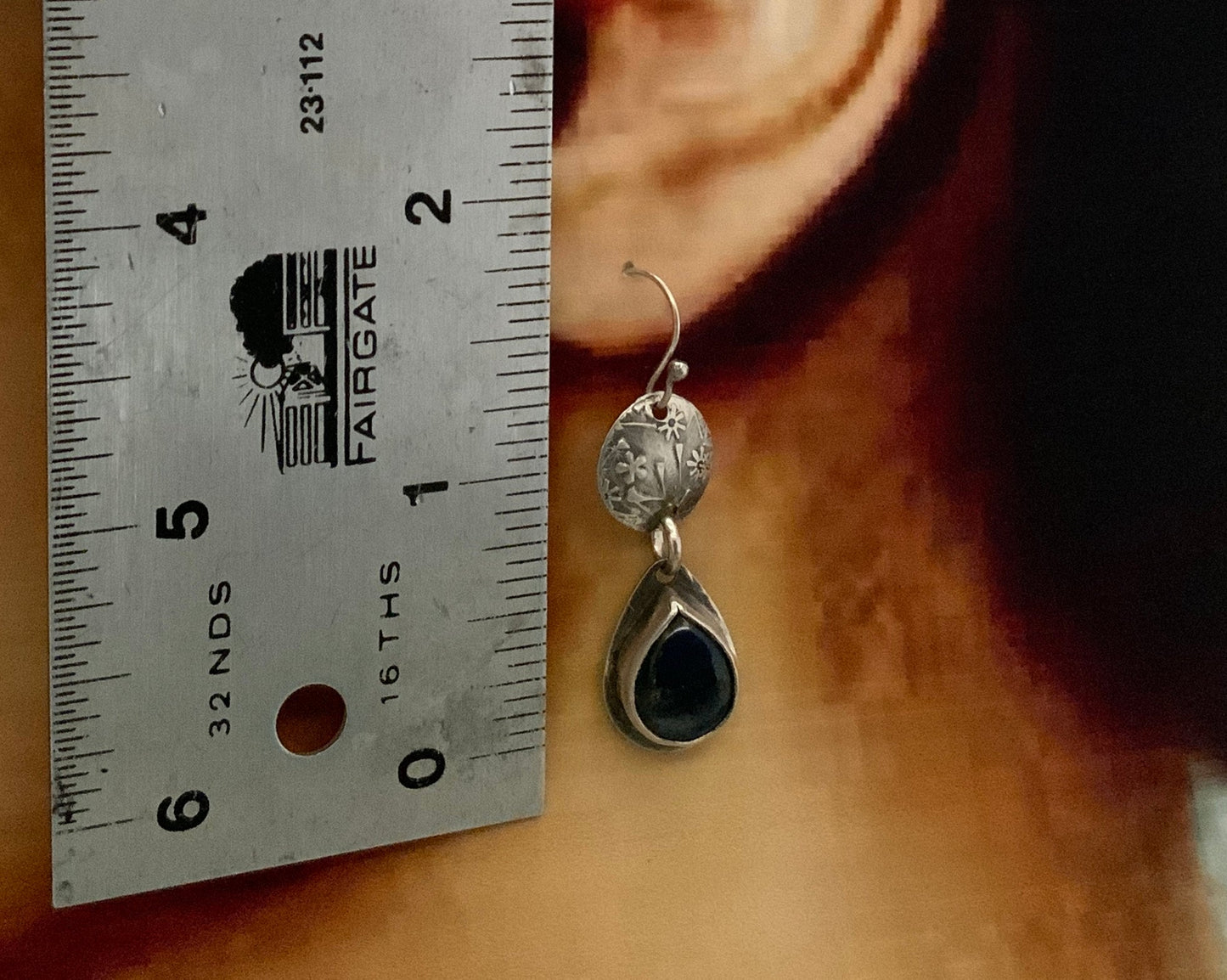 Labradorite Secret Garden Earrings - Evitts Creek Arts