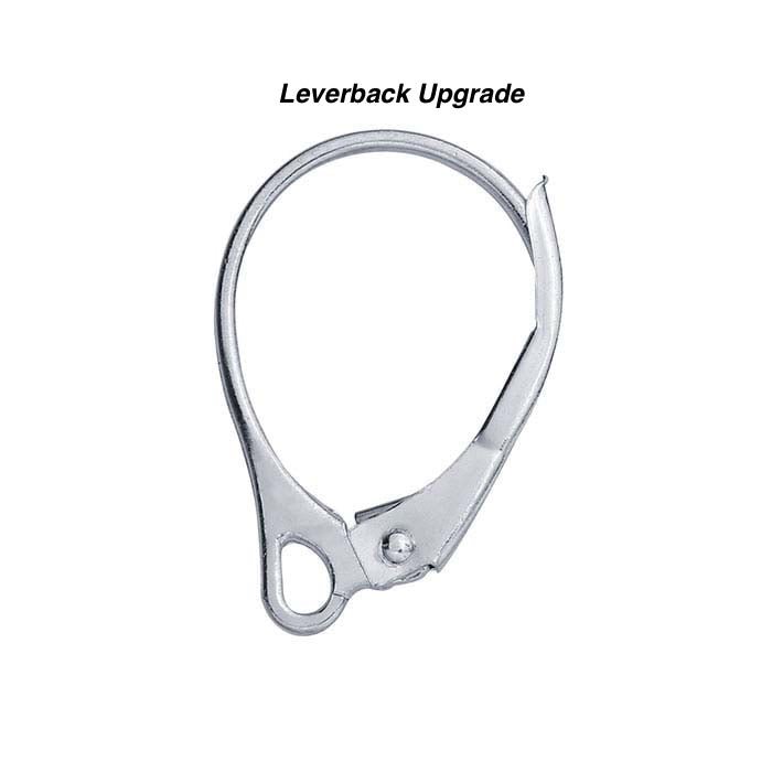 Leverback Earwires for Norwegian  Woods Pine Needle Earrings Sterling Silver and Brass - Evitts Creek Arts