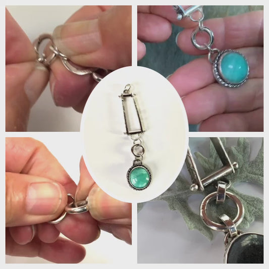 Sterling Silver Pendant Enhancer | Evitts Creek Arts