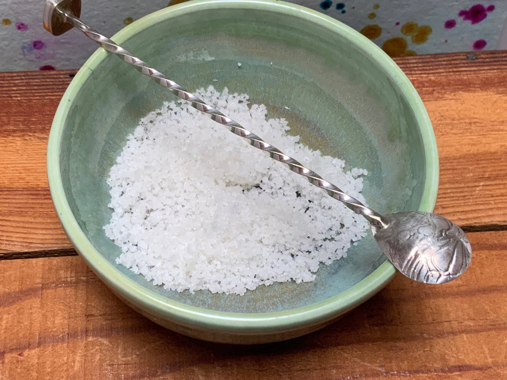 Artisan Silverware: Handmade Silver Spoon with Amethyst Gemstone - Perfect Gift for Culinary Enthusiasts - Evitts Creek Arts