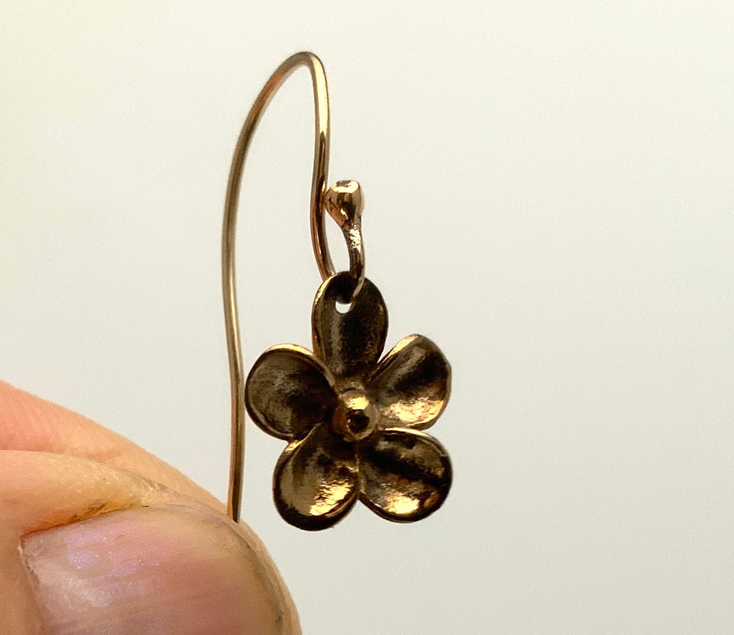 Tiny Flower Earrings - Evitts Creek Arts