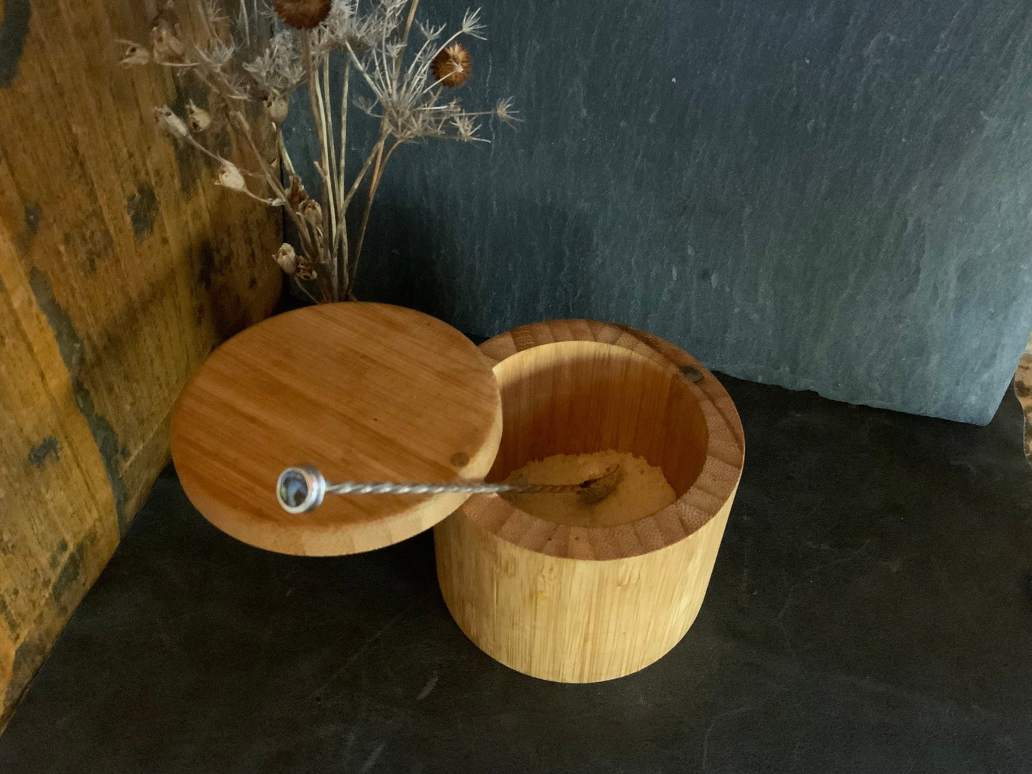 Handmade Sterling Silver Spoon for Spices,Salt, Matcha - Evitts Creek Arts
