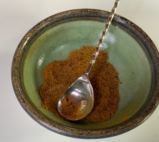 Handmade Sterling Silver Spoon for Spices,Salt, Matcha - Evitts Creek Arts