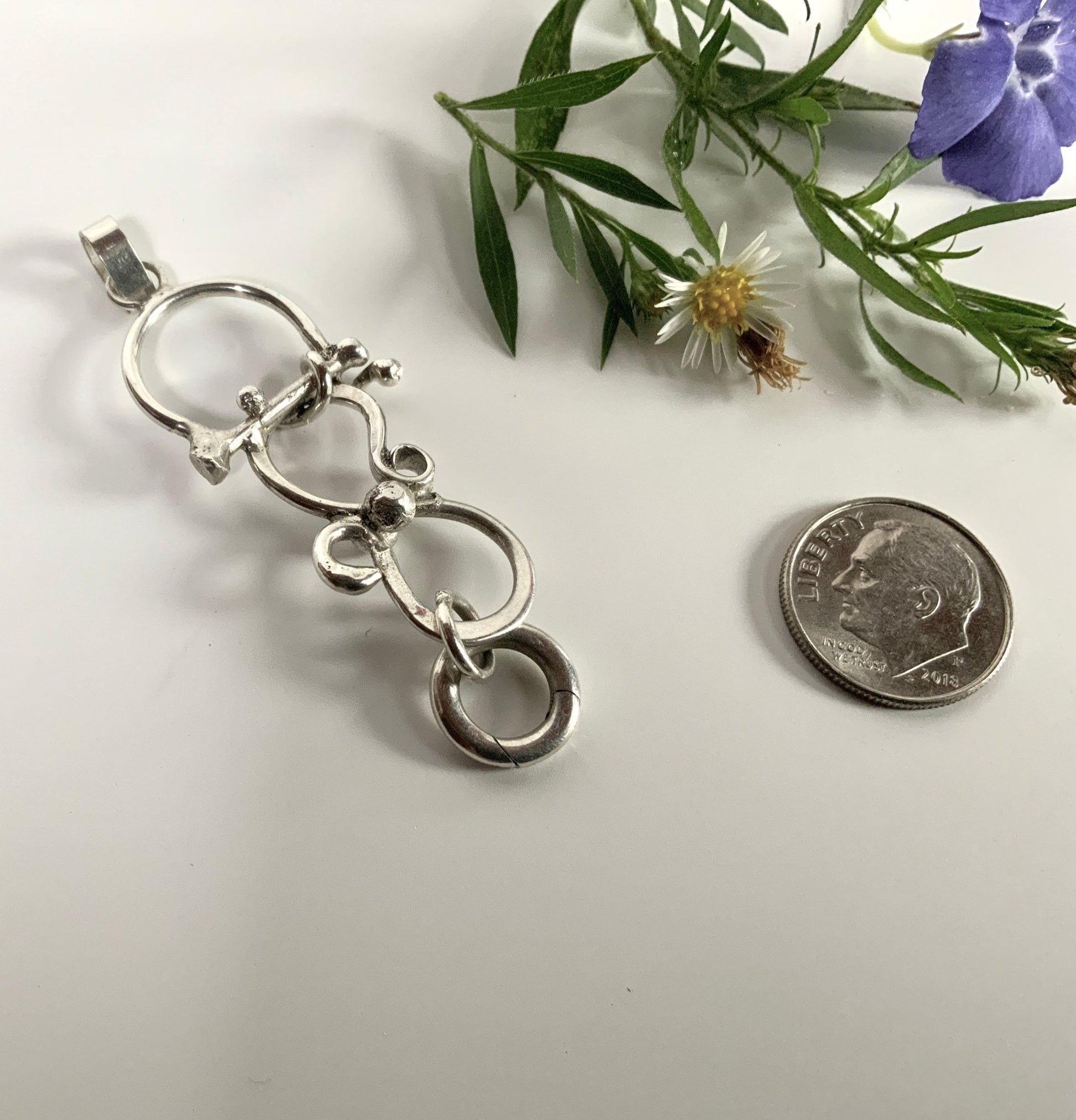 Pendant Enhancer with Optional Chain and Optional Pendant - Evitts Creek Arts