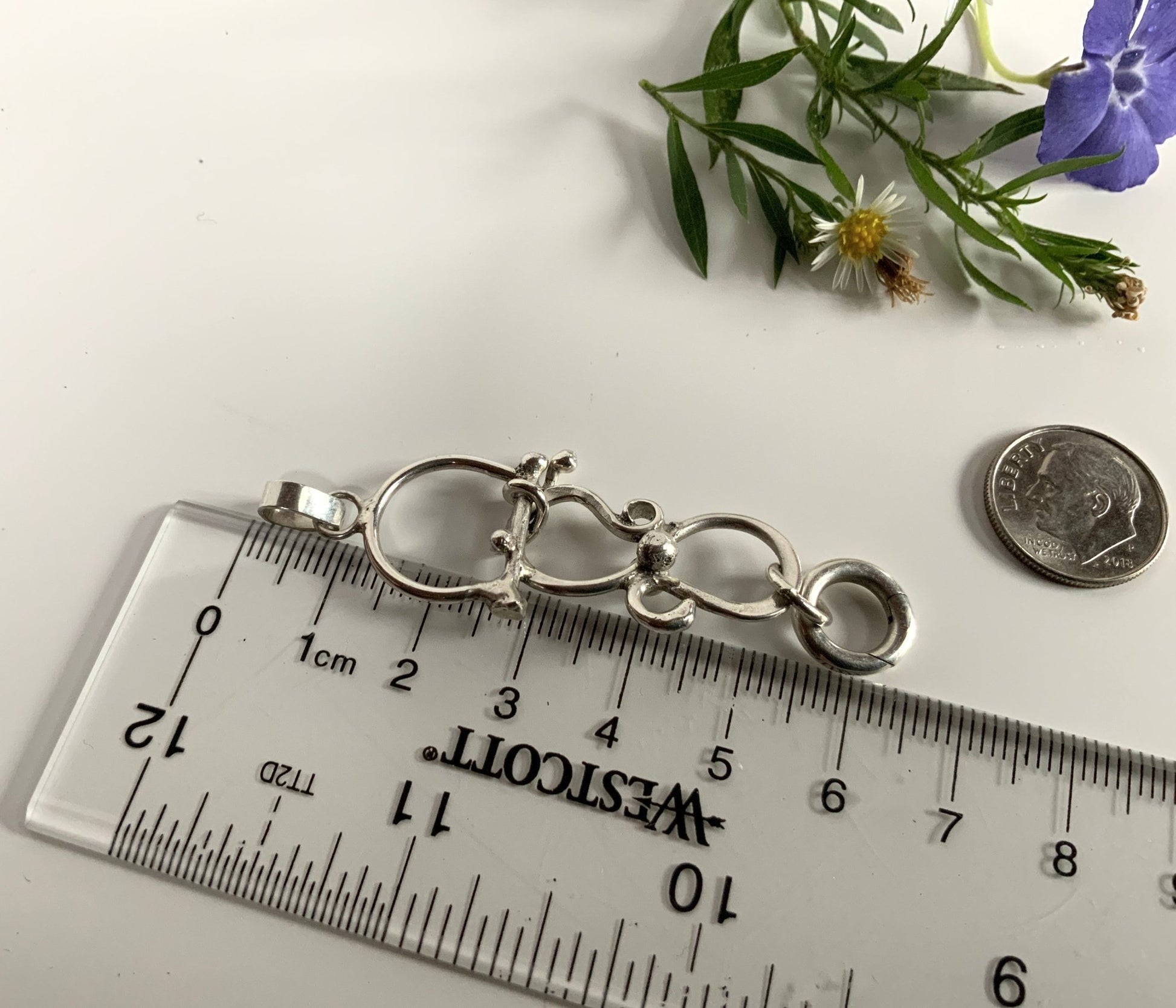 Pendant Enhancer with Optional Chain and Optional Pendant - Evitts Creek Arts