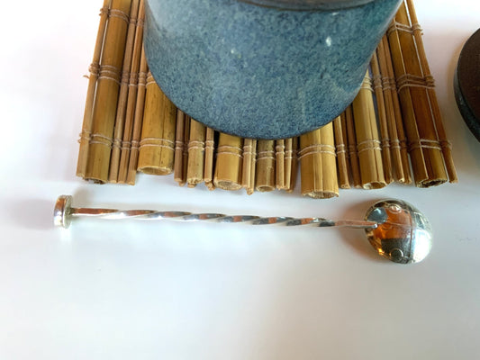 Small Handmade Silver Spoon - Evitts Creek Arts