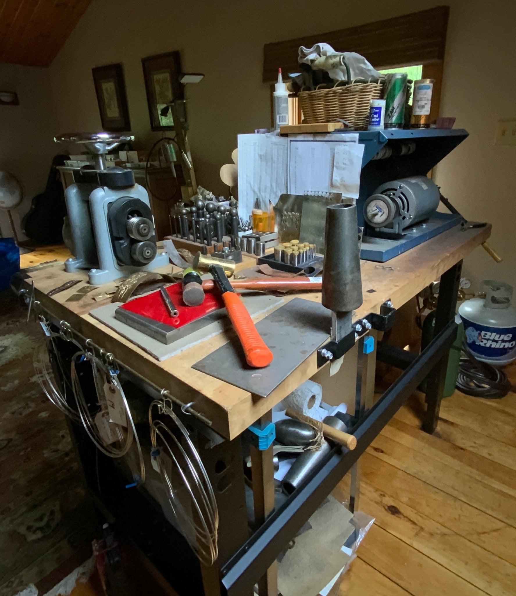 Sterling Silver Teardrop Amazonite and Carnelian Dangle Earrings - Evitts Creek Arts