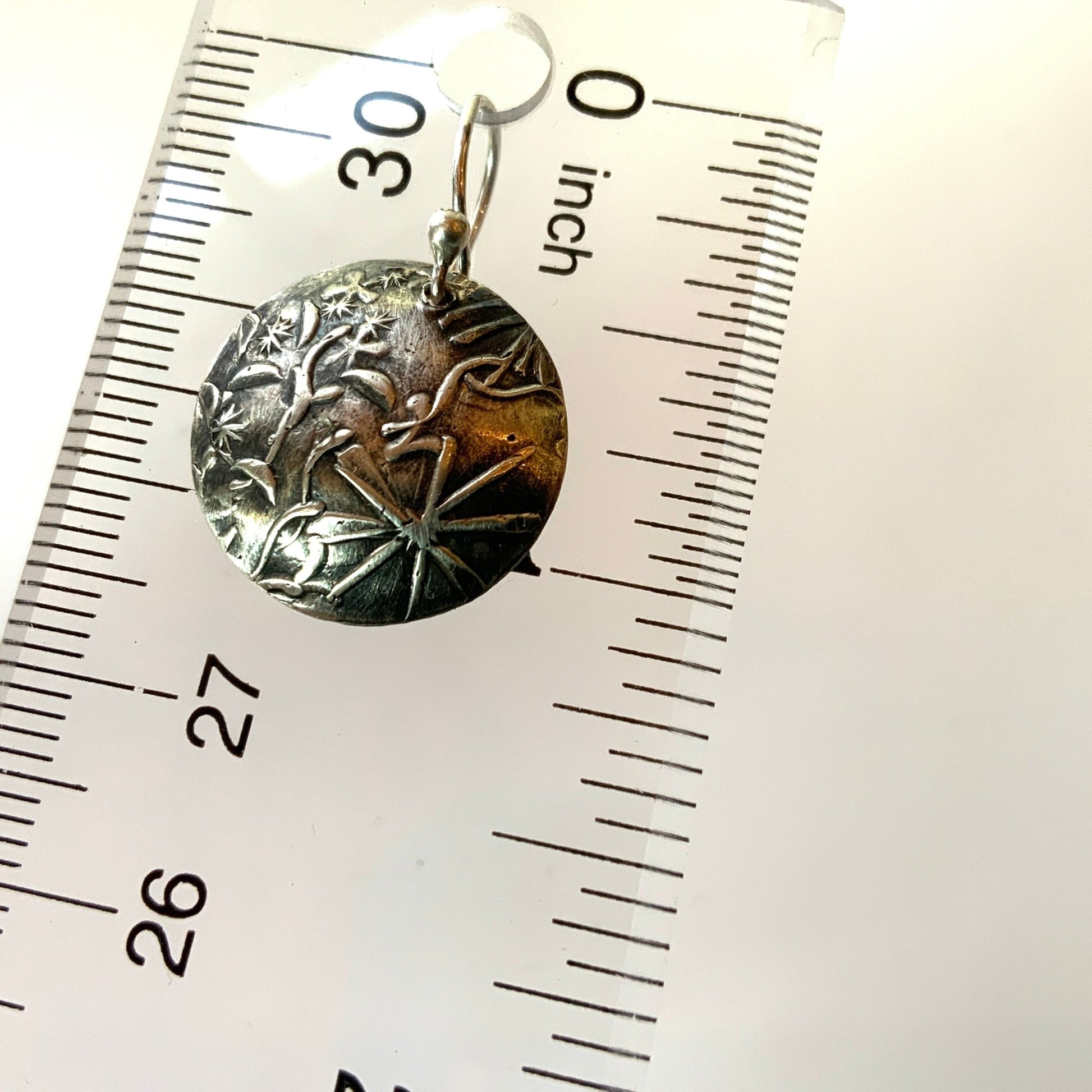 Wildflower Silver Earrings - Evitts Creek Arts