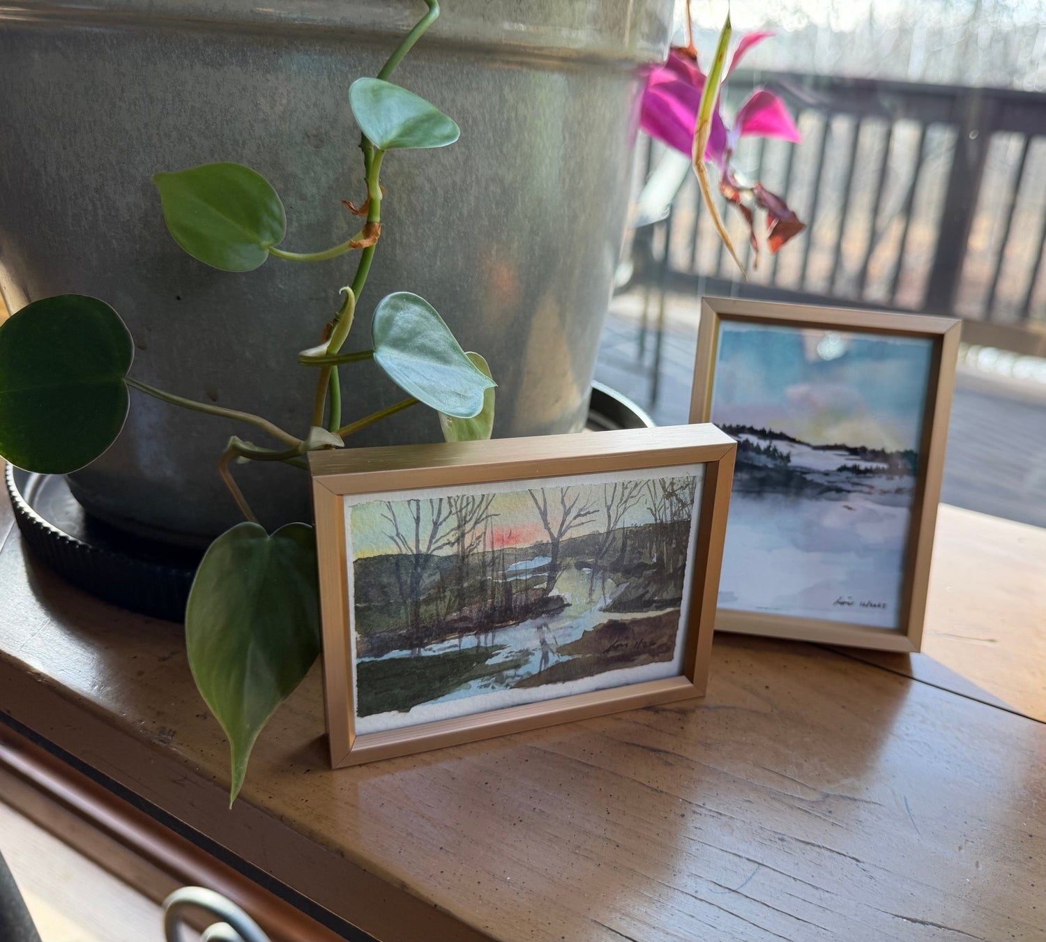 Tiny Paintings - Evitts Creek Arts