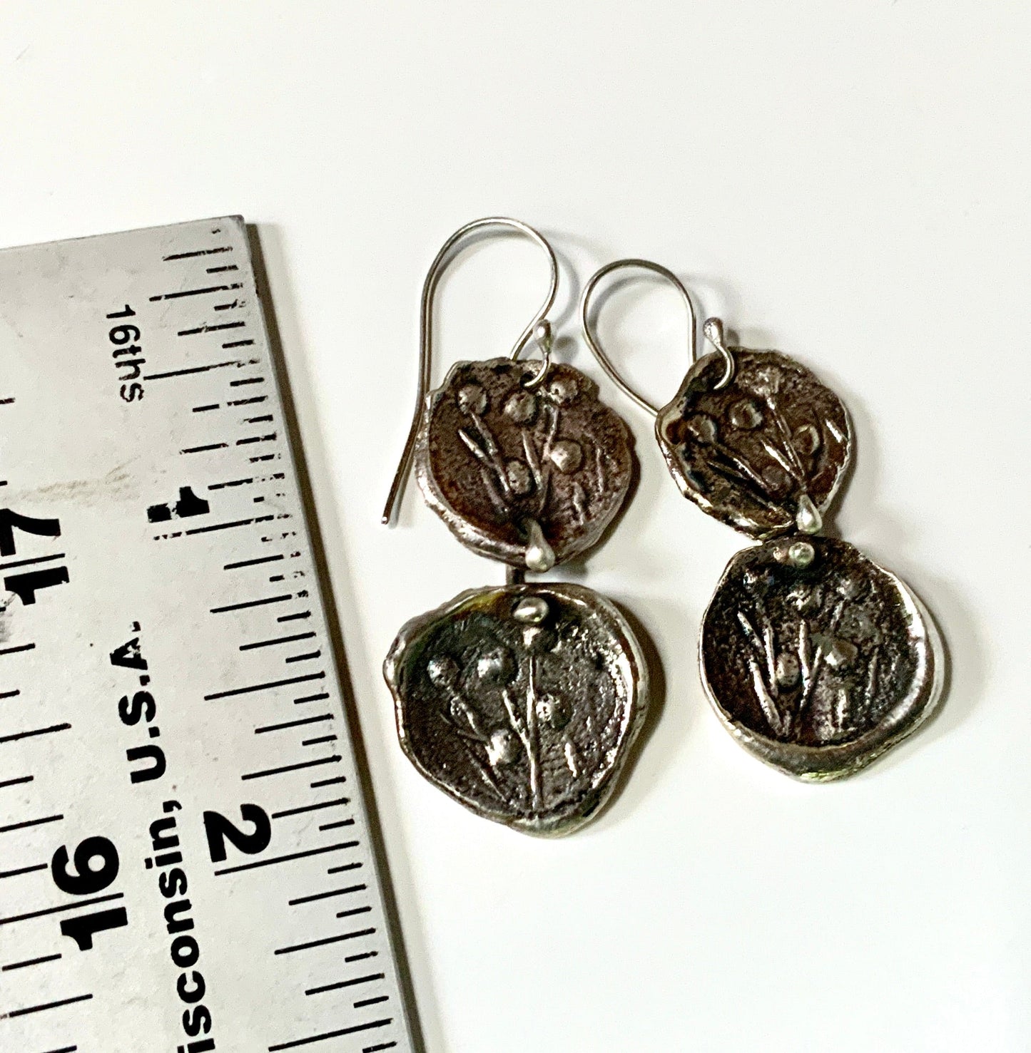 Ancients Earrings Sterling Silver - Evitts Creek Arts