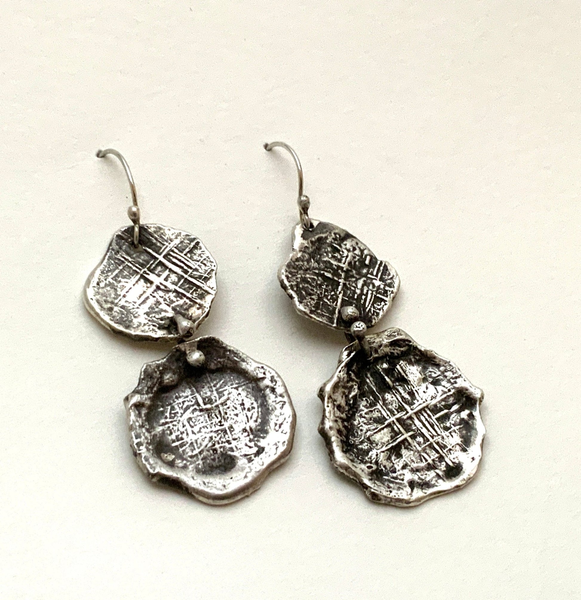 Ancients Earrings Sterling Silver - Evitts Creek Arts