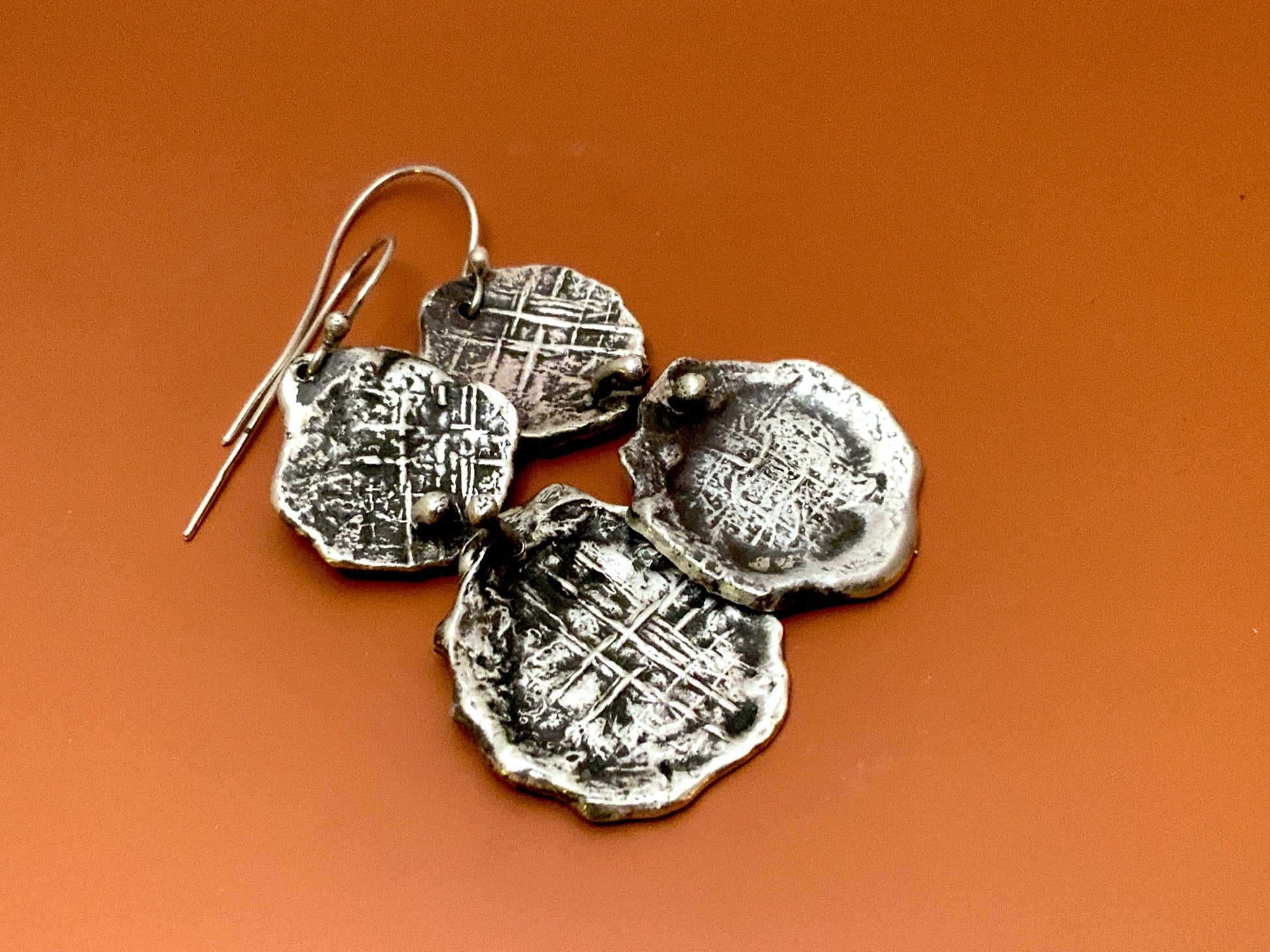 Ancients Earrings Sterling Silver - Evitts Creek Arts