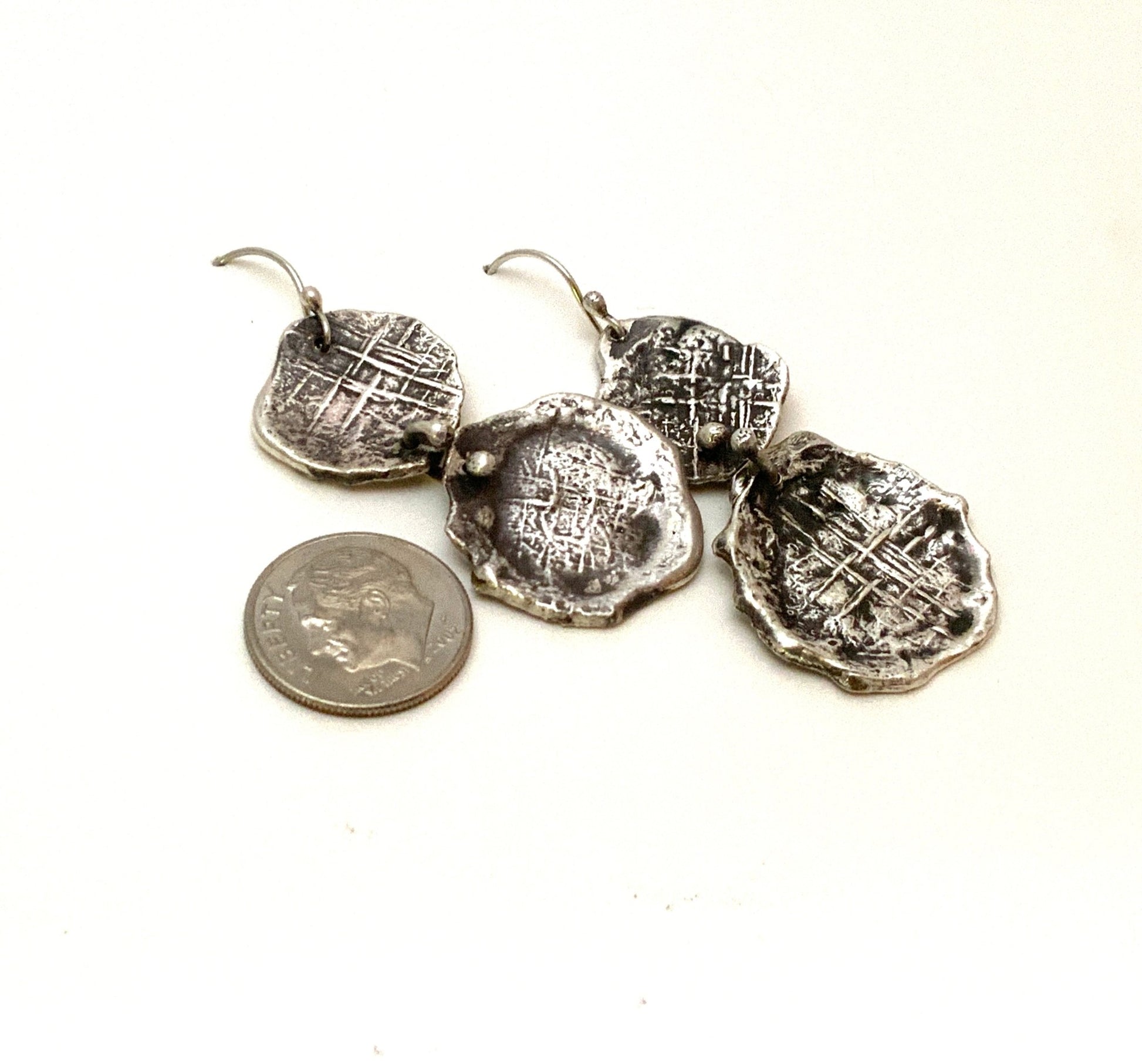 Ancients Earrings Sterling Silver - Evitts Creek Arts