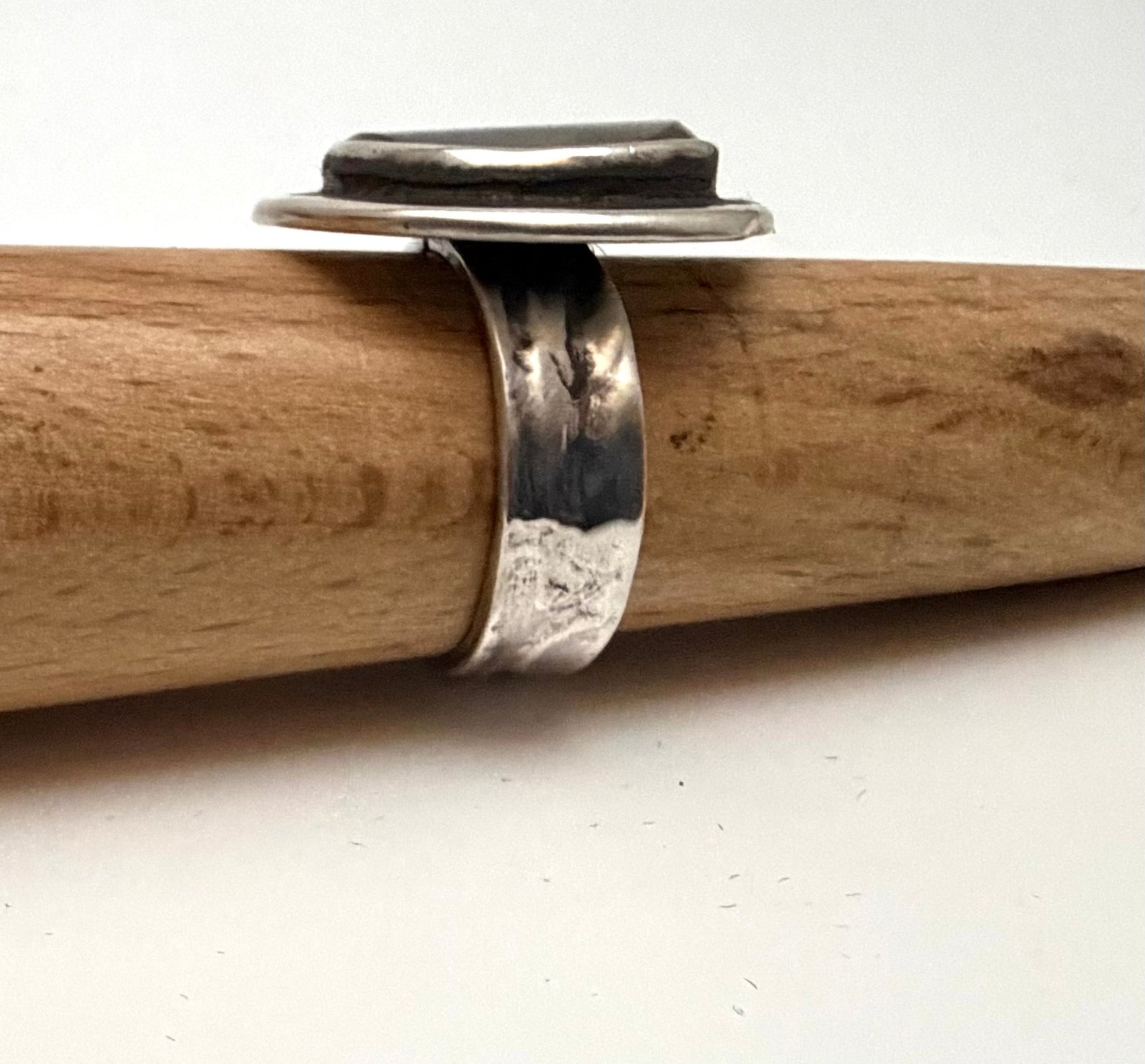 Dendritic Agate Ring - Evitts Creek Arts