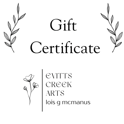Evitts Creek Arts Gift Card - Evitts Creek Arts