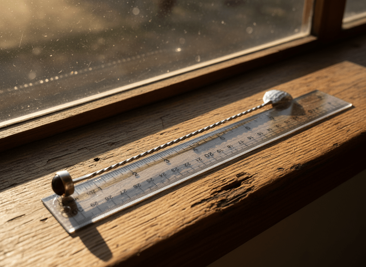 Handmade Silver Spoon with Gathered Series Cabochon - Culinary Gift - Evitts Creek Arts