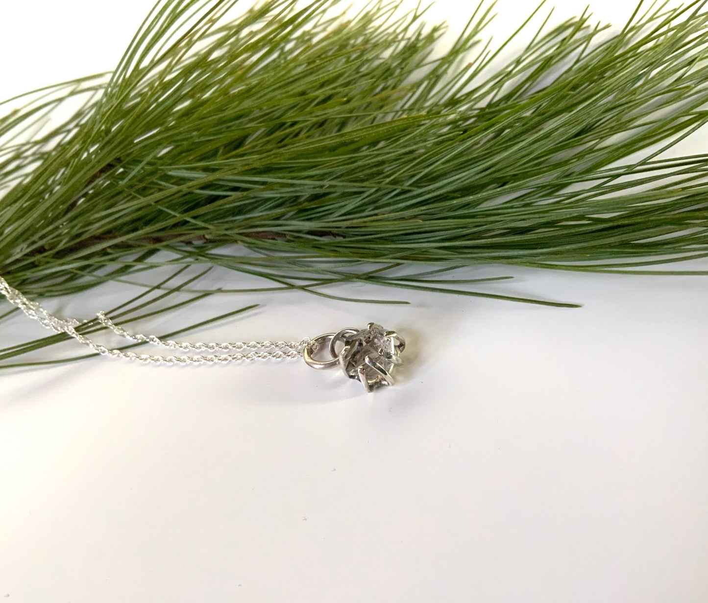 Herkimer Diamond Necklace - Evitts Creek Arts