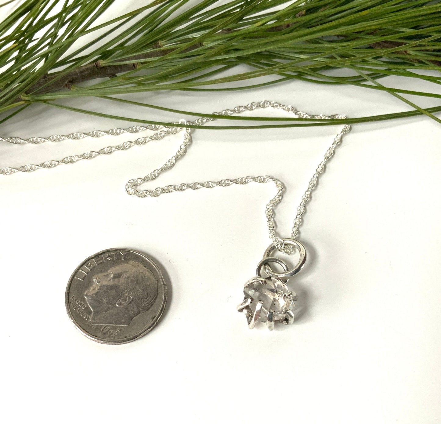 Herkimer Diamond Necklace - Evitts Creek Arts