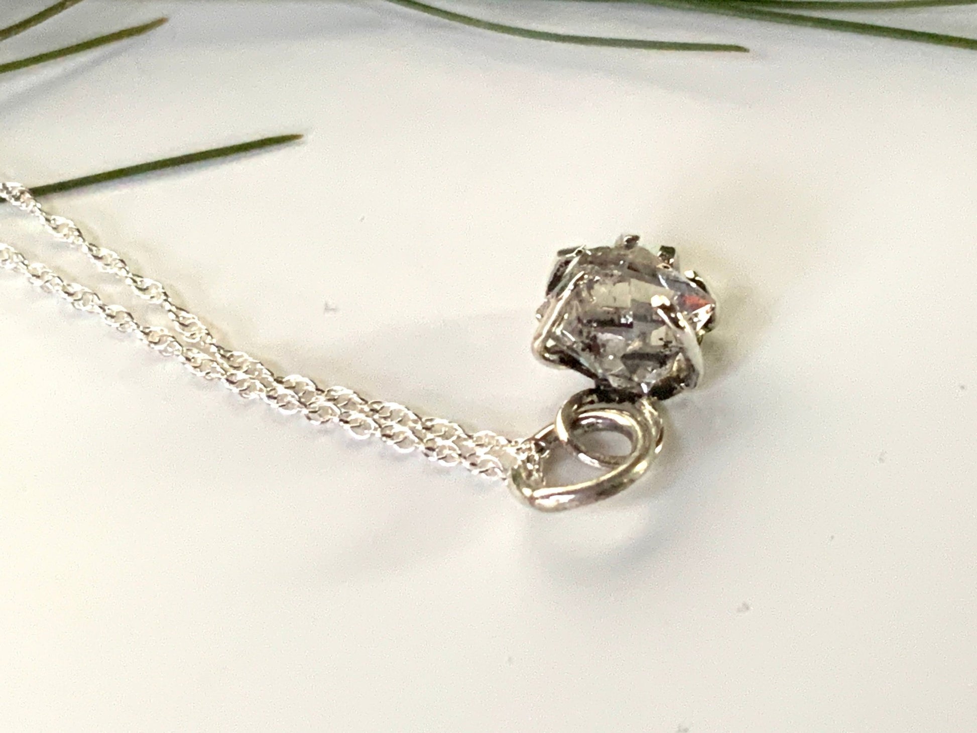 Herkimer Diamond Necklace - Evitts Creek Arts