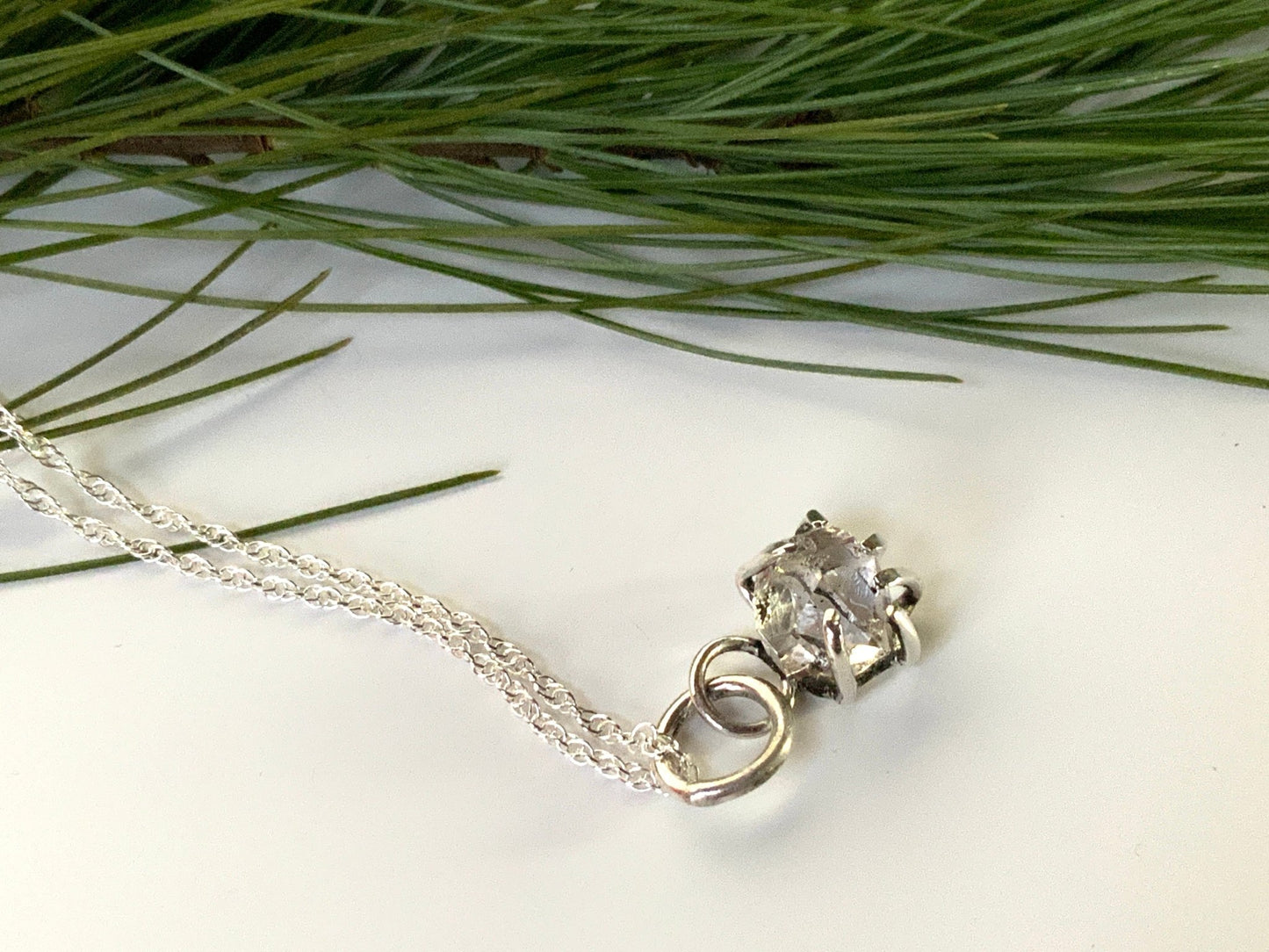 Herkimer Diamond Necklace - Evitts Creek Arts