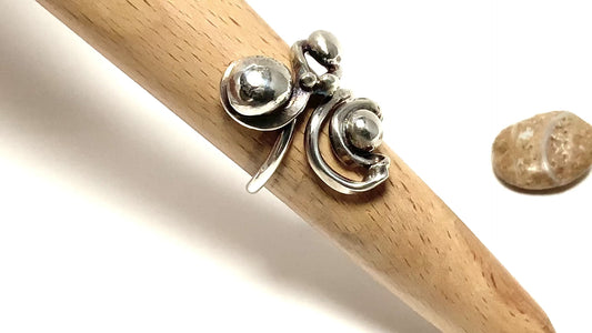 Adjustable Sterling Ring