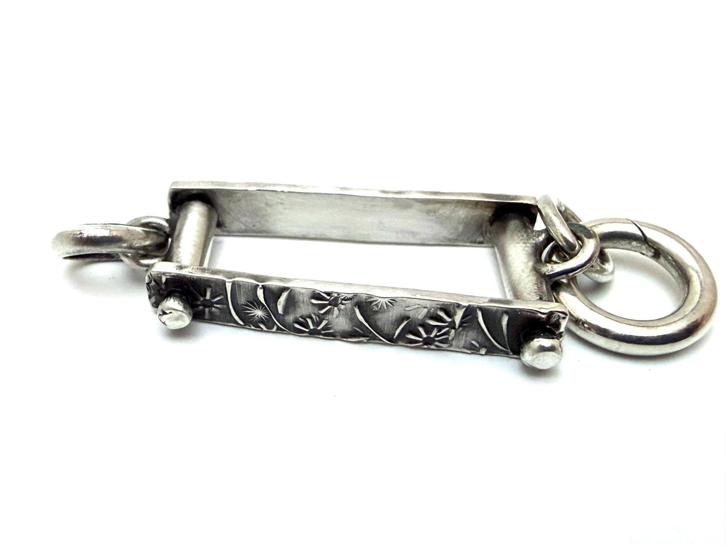 Sterling Silver Pendant Enhancer Two Inches Long| Evitts Creek Arts - Evitts Creek Arts