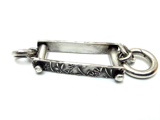 Sterling Silver Pendant Enhancer Two Inches Long| Evitts Creek Arts - Evitts Creek Arts