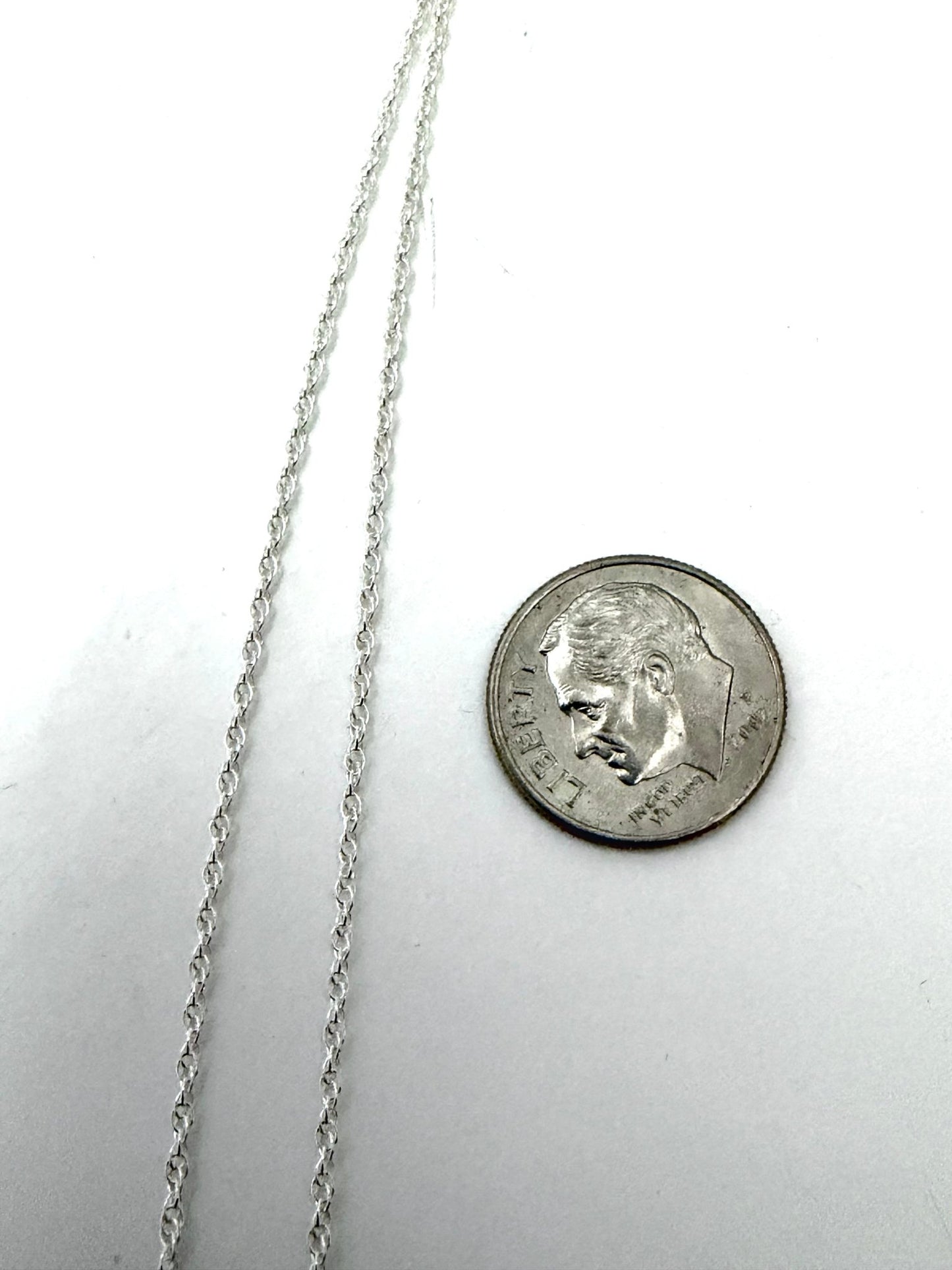 Sterling Silver Rope Chain Sterling Silver | 1.3mm Double Rope Chain Necklace with Spring Ring - Evitts Creek Arts