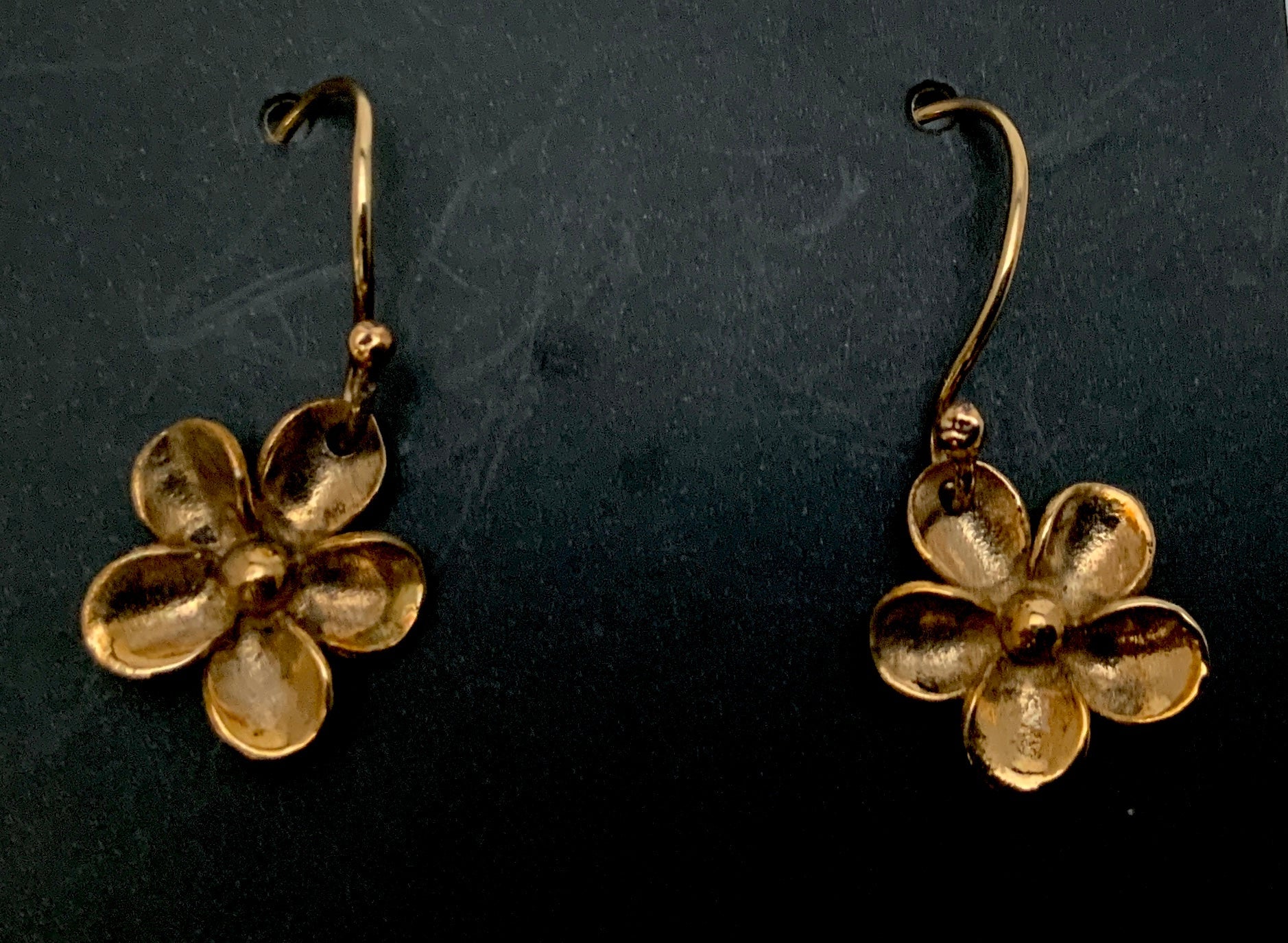 Tiny Flower Earrings - Evitts Creek Arts