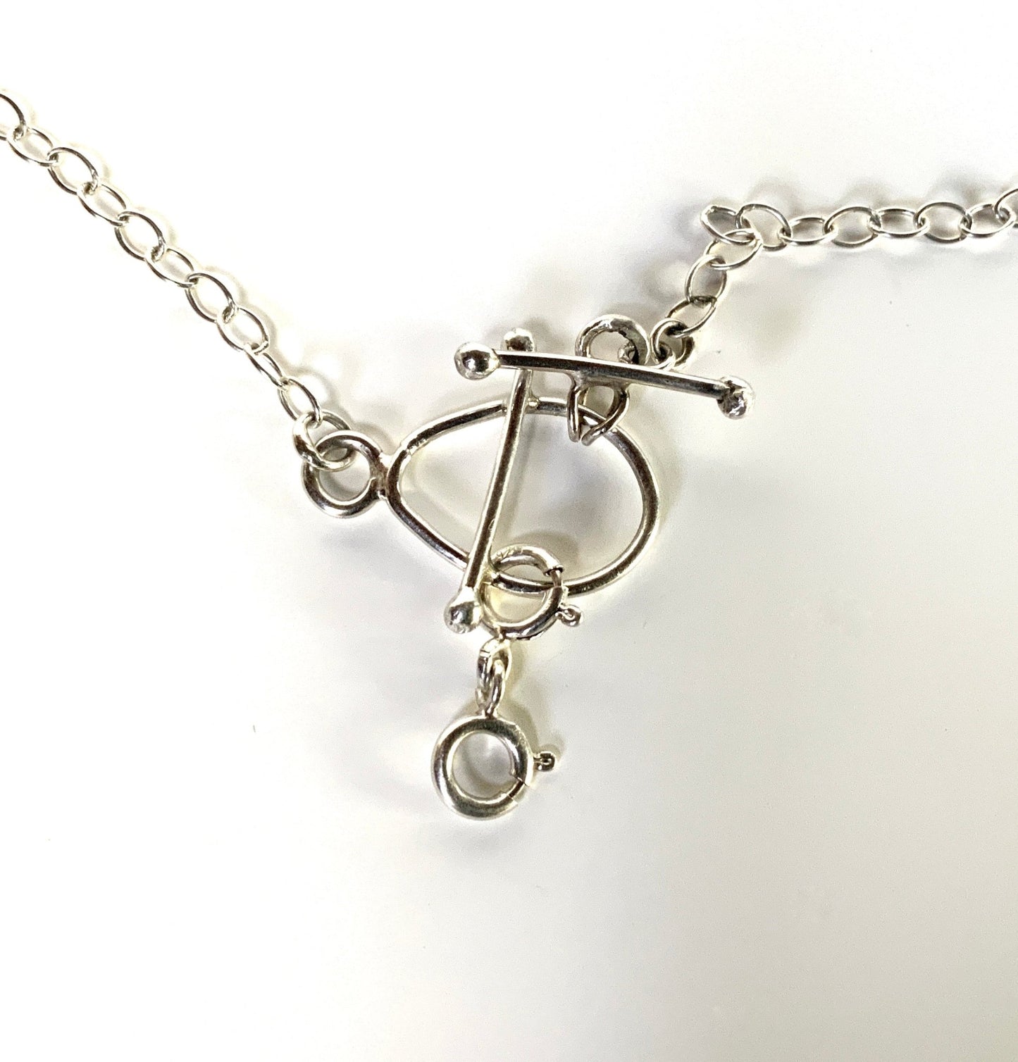 Toggle Necklace Sterling Silver - Evitts Creek Arts