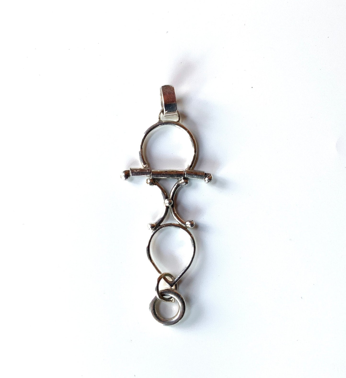 Pendant Enhancer With Circular Clasp - Evitts Creek Arts