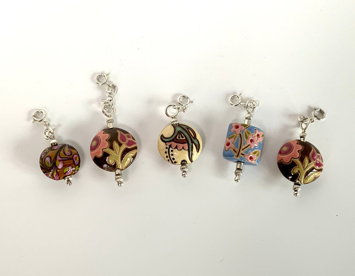 Raku Charms - Evitts Creek Arts