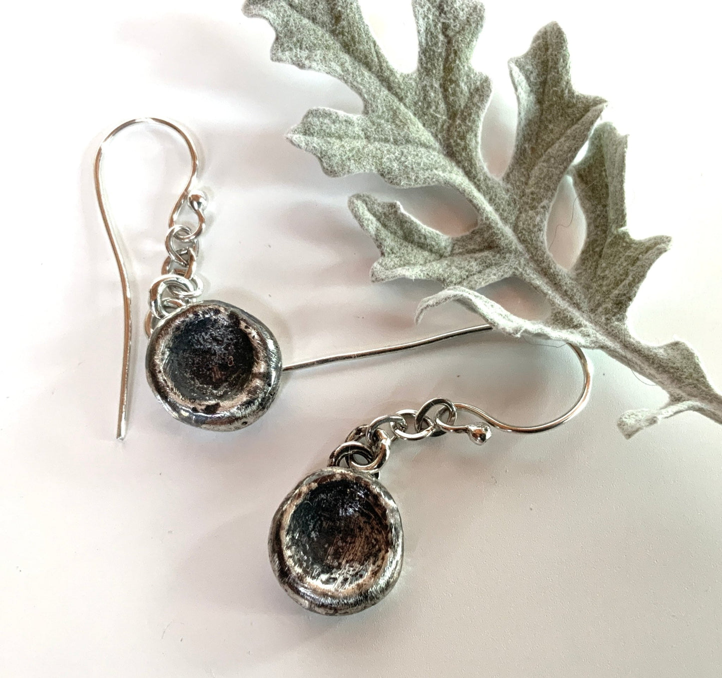 Silver droplets Earrings - Evitts Creek Arts