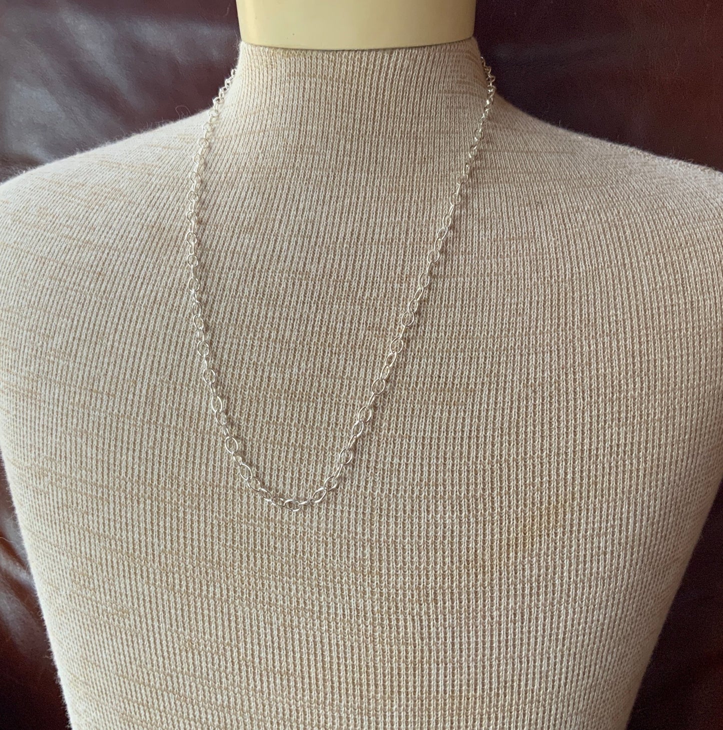 Sterling Silver Finished Chain - Evitts Creek Arts