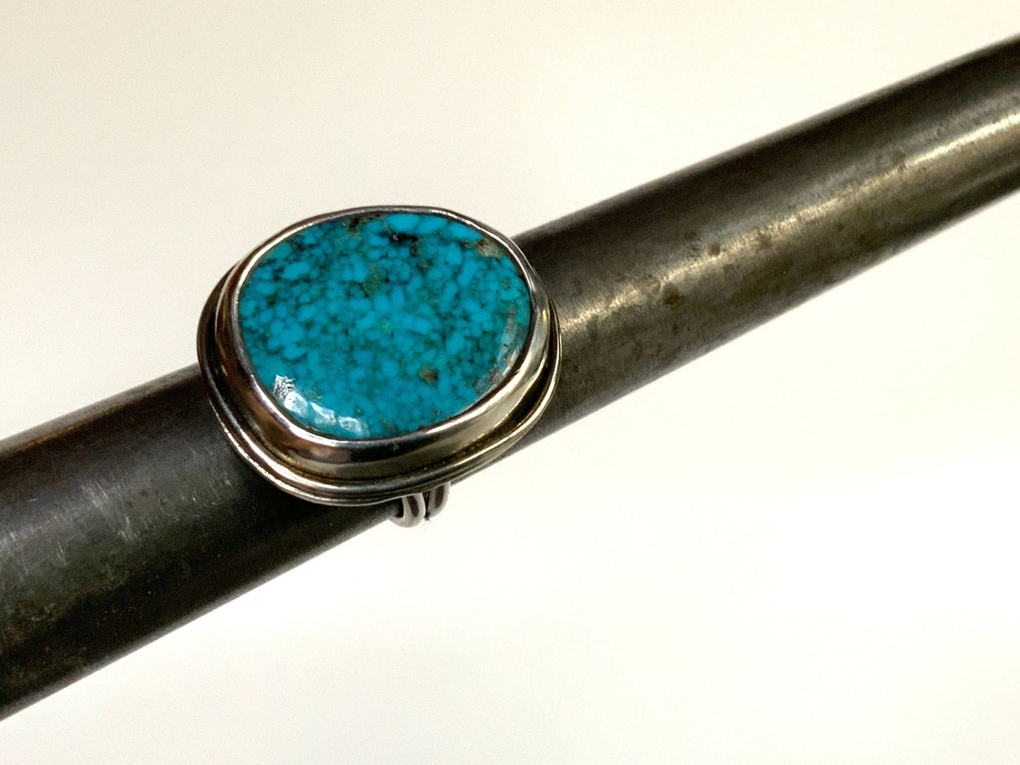 Turquoise Ring Size 7.25 - Evitts Creek Arts