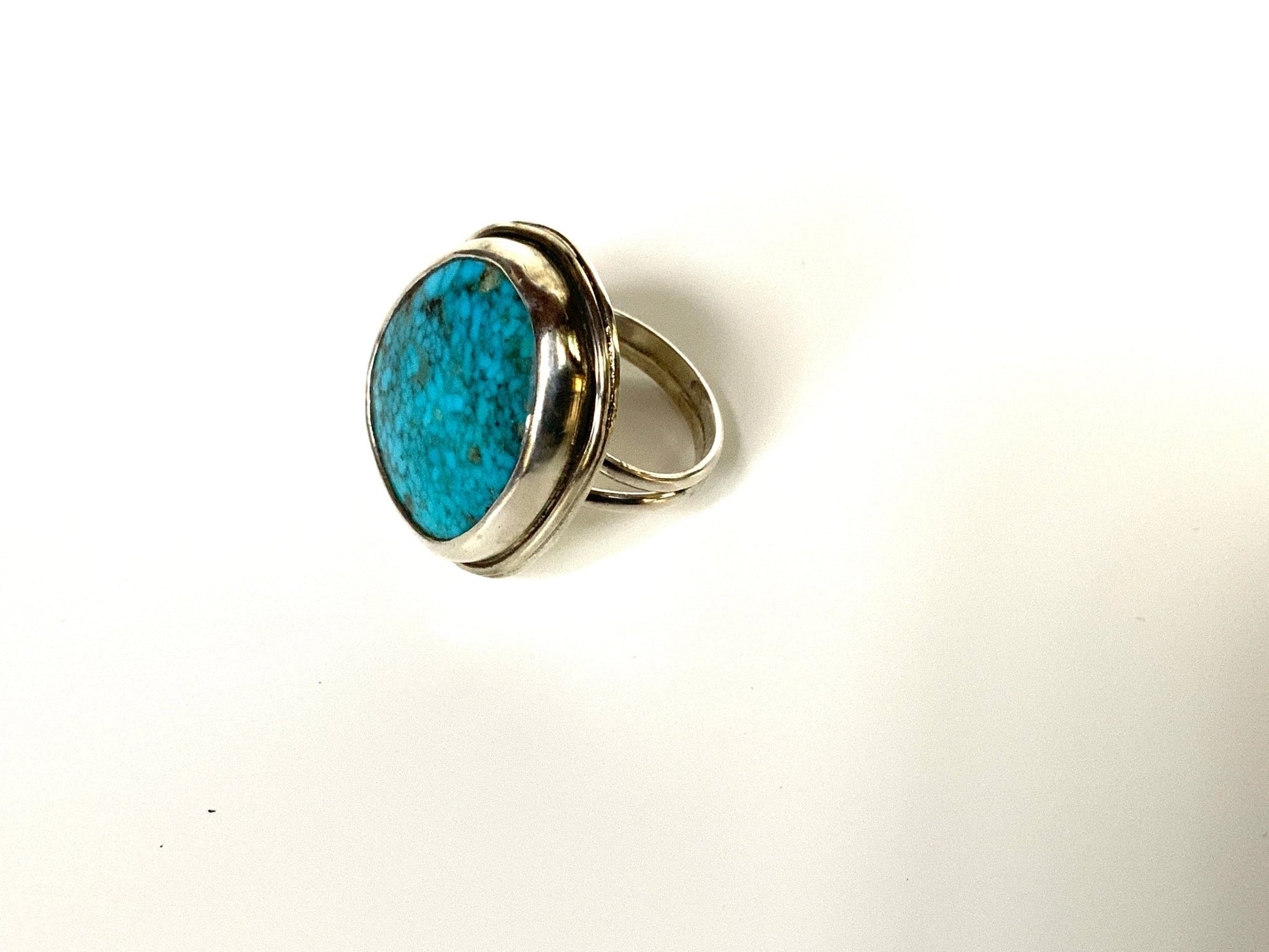 Turquoise Ring Size 7.25 - Evitts Creek Arts